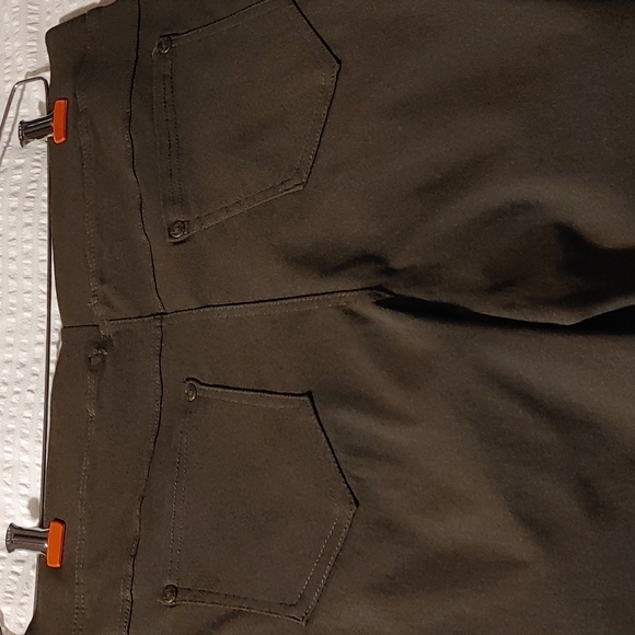 🇨🇦My Style Women's Olive Green Pants L/XL - Picture 3 of 8